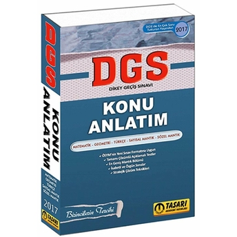 2017 Dgs Matematik-Geometri-Türkçe-Sayısal Mantık-Sözel Mantık Konu Anlatım Kolektif