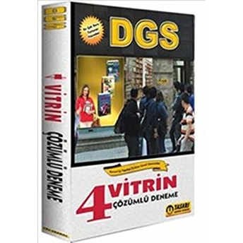 2017 Dgs Vitrin Çözümlü 4 Deneme Kolektif