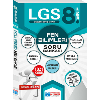 2018 8. Sınıf Lgs Fen Bilimleri Soru Bankası Kolektif