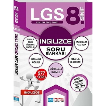 2018 8. Sınıf Lgs Ingilizce Soru Bankası Kolektif