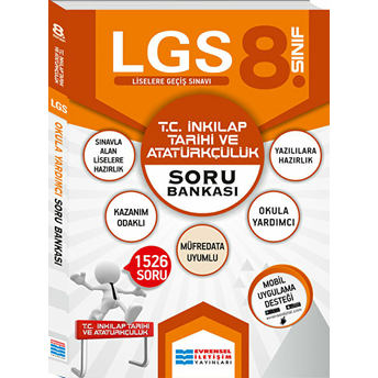 2018 8. Sınıf Lgs T.c.inkılâp Tarihi Ve Atatürkçülük Soru Bankası Kolektif