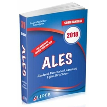 2018 Ales Soru Bankası Kolektif