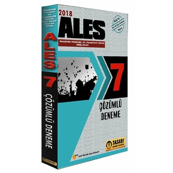 2018 Ales Tamamı Çözümlü 7 Fasikül Deneme Kolektif