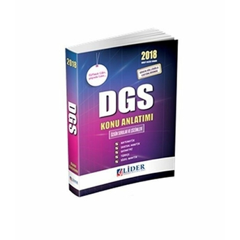 2018 Dgs Konu Anlatımı Kolektif