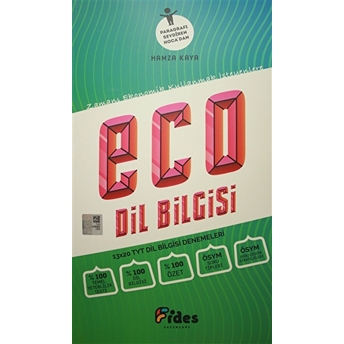 2018 Eco Dil Bilgisi 13X20 Tyt Dil Bilgisi Denemeleri Kolektif