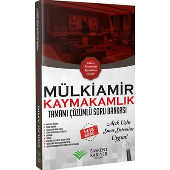 2018 Kaymakamlık Mülkiamir Çözümlü Soru Bankası Kolektif