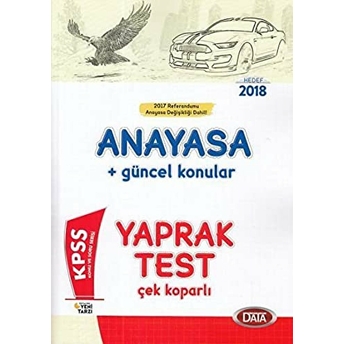 2018 Kpss Anayasa Güncel Konular Çek Koparlı Yaprak Test Kolektif