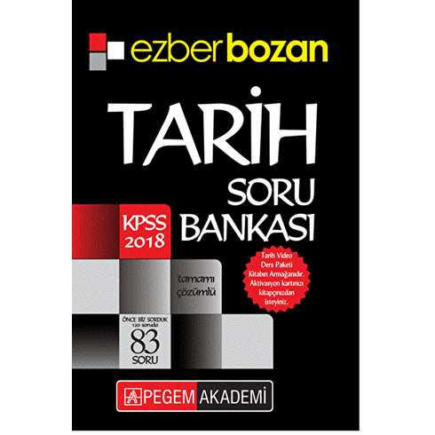 2018 Kpss Ezberbozan Tarih Soru Bankası Kolektif