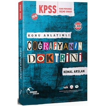 2018 Kpss Konu Anlatımlı Coğrafyanın Doktrini Kemal Arslan