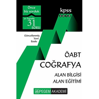 2018 Kpss Öabt Coğrafya Konu Anlatımlı Kolektif