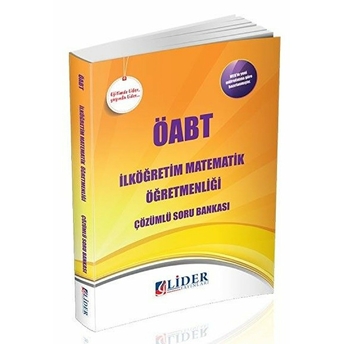 2018 Kpss Öabt Ilköğretim Matematik Öğretmenliği Çözümlü Soru Bankası Kolektif