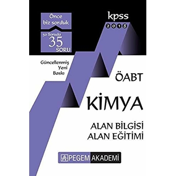 2018 Kpss Öabt Kimya Konu Anlatımlı Kolektif