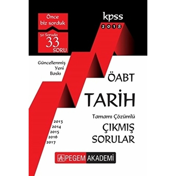 2018 Kpss Öabt Tarih Tamamı Çözümlü Çıkmış Sorular Kolektif