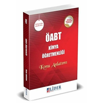 2018 Öabt Kimya Öğretmenliği Konu Anlatımı Kolektif