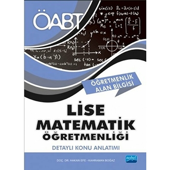 2018 Öabt Lise Matematik Öğretmenliği - Detaylı Konu Anlatımı Hakan Efe