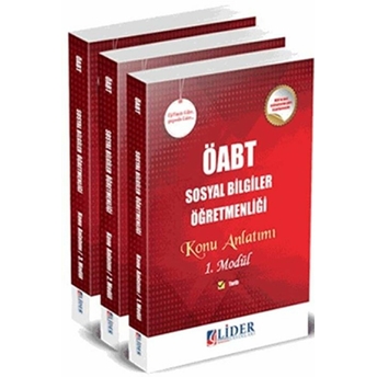 2018 Öabt Sosyal Bilgiler Öğretmenliği Modüler Konu Anlatımlı Set Kolektif