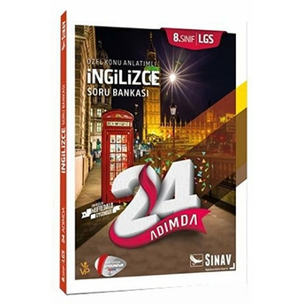 2019 8. Sınıf 24 Adımda Lgs Ingilizce Özel Konu Anlatımlı Soru Bankası Kolektif