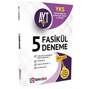 2019 Alan Yeterlilik Testi 5 Fasikül Deneme Kolektif