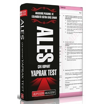 2019 Ales Çek Kopar Yaprak Test Kolektif