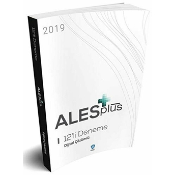 2019 Ales Plus 12'Li Deneme Dijital Çözümlü Ali Karslı