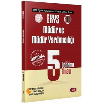 2019 Ekys Müdür Ve Müdür Yardımcılığı Fasikül 5 Deneme Sınavı Kolektif