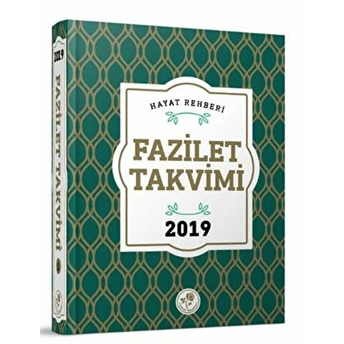 2019 Fazilet Takvim - Yurtiçi 1.Bölge Ciltli Ciltli Kolektif