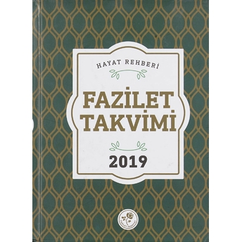 2019 Fazilet Takvim - Yurtiçi 7.Bölge Ciltli Ciltli Kolektif