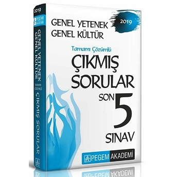 2019 Genel Yetenek Genel Kültür - Tamamı Çıkmış Sorular Son 5 Sınav Kolektif