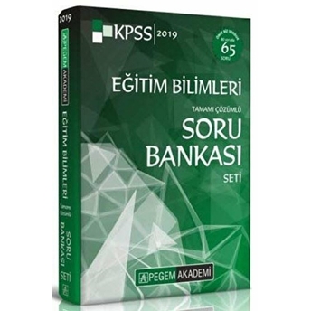 2019 Kpss Eğitim Bilimleri Tamamı Çözümlü Modüler Soru Bankası Seti - 6 Kitap Kolektif