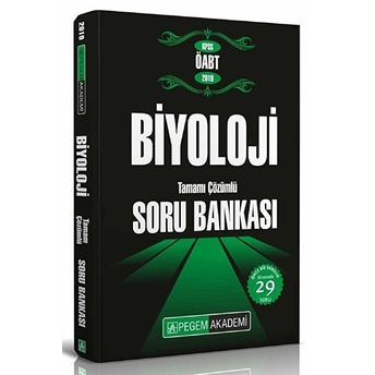 2019 Kpss Öabt Biyoloji Tamamı Çözümlü Soru Bankası Kolektif