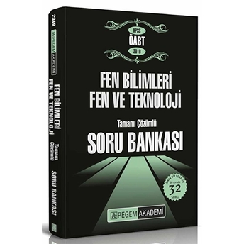 2019 Kpss Öabt Fen Bilimleri Fen Ve Teknoloji Tamamı Çözümlü Soru Bankası Seti (4 Kitap Takım) Kolektif