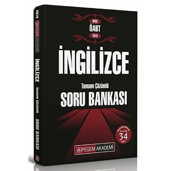 2019 Kpss Öabt Ingilizce Tamamı Çözümlü Soru Bankası Kolektif