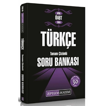 2019 Kpss Öabt Türkçe Tamamı Çözümlü Soru Bankası Kolektif