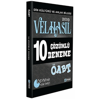 2019 Öabt Velhasıl Din Kültürü Ve Ahlak Bilgisi Öğretmenliği Tamamı Çözümlü 10 Deneme Kolektif