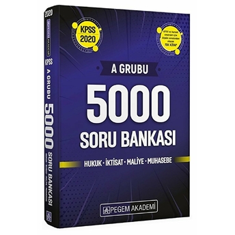 2020 Kpss A Grubu 5000 Soru Bankası Kolektif