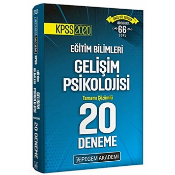 2020 Kpss Eğitim Bilimleri Gelişim Psikolojisi Tamamı Çözümlü 20 Deneme