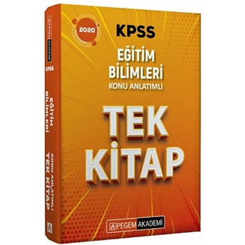 2020 Kpss Eğitim Bilimleri Konu Anlatımlı Tek Kitap