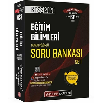 2020 Kpss Eğitim Bilimleri Tamamı Çözümlü Modüler Soru Bankası Seti - 6 Kitap -  Komisyon