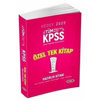 2020 Kpss Genel Yetenek – Genel Kültür Konu Anlatımlı Tek Kitap Kolektif