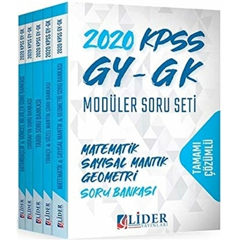 2020 Kpss Genel Yetenek Genel Kültür Tamamı Çözümlü Modüler Soru Seti Kolektif