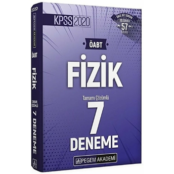 2020 Kpss Öabt Fizik Tamamı Çözümlü 7 Deneme