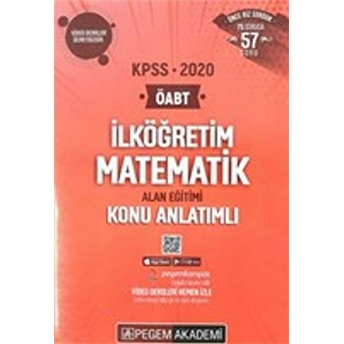 2020 Kpss Öabt Ilköğretim Matematik Video Destekli Konu Anlatımlı Kolektif