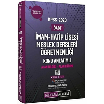 2020 Kpss Öabt Imam-Hatip Lisesi Meslek Dersleri Öğretmenliği Alan Bilgisi Alan Eğitimi Konu Anlatımlı Kolektif