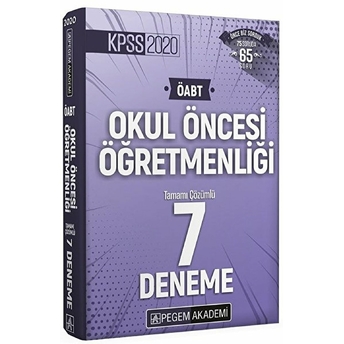 2020 Kpss Öabt Okul Öncesi Öğretmenliği Tamamı Çözümlü 7 Deneme