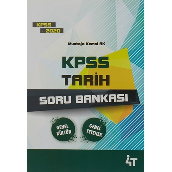 2020 Kpss Tarih Soru Bankası Mustafa Kemal Ak