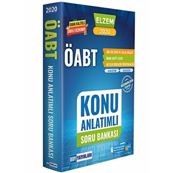 2020 Öabt Din Kültürü Ve Ahlak Bilgisi Elzem Serisi Konu Anlatımlı Soru Bankası Kolektif