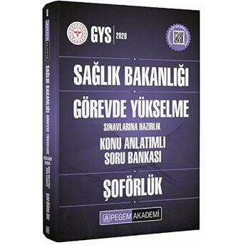 2020 Sağlık Bakanlığı Görevde Yükselme Sınavlarına Hazırlık Konu Anlatımlı Soru Bankası Şoförlük