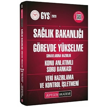 2020 Sağlık Bakanlığı Görevde Yükselme Sınavlarına Hazırlık Konu Anlatımlı Soru Bankası Veri Hazırlama Ve Kontrol Işletmeni