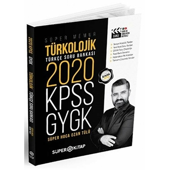 2020 Süper Memur Kpss - Gygk Türkolojik Türkçe Soru Bankası Ozan Tülü