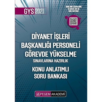 2021 Diyanet Işleri Başkanlığı Personeli Görevde Yükselme Sınavlarına Hazırlık Konu Anlatımlı Soru Bankası Kolektif